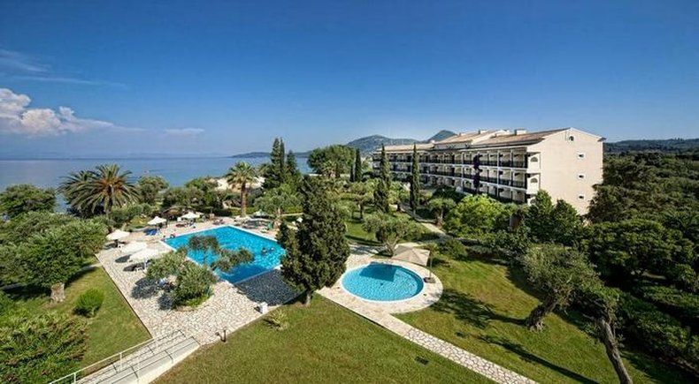 Delfinia Hotel Мораитика Экстерьер фото